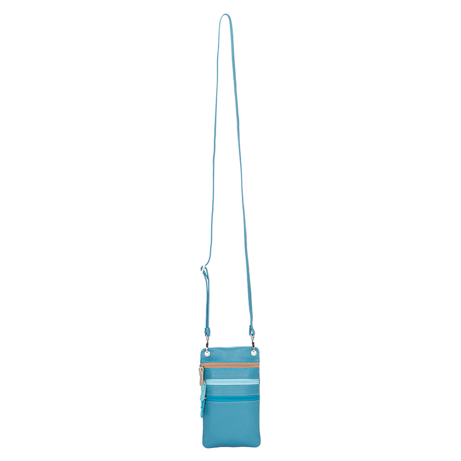 Mywalit porta documenti da collo in pelle "Classic" Multicolor 5001.186 SARDINIA