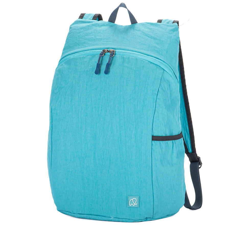 Mywalit zaino + shopper in tessuto "Lifestyle" Azzurro 5517.2 AQUA