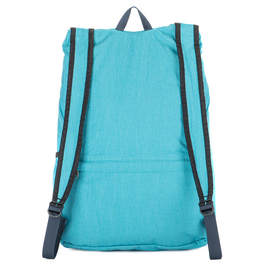 Mywalit zaino + shopper in tessuto "Lifestyle" Azzurro 5517.2 AQUA