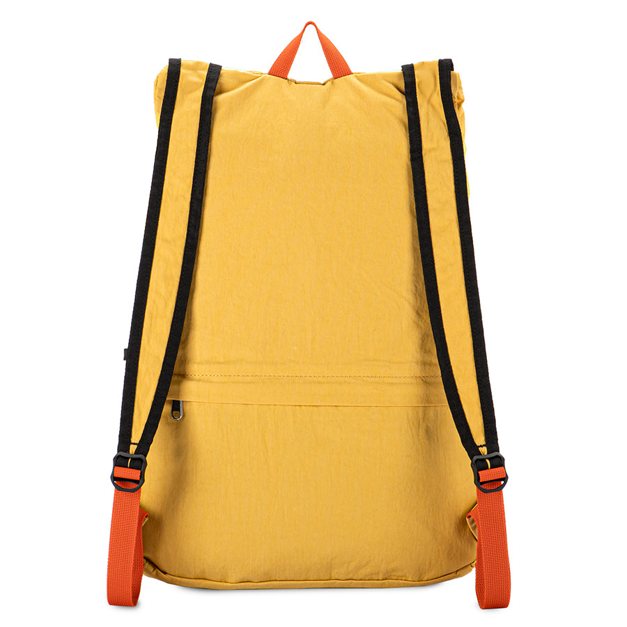 Mywalit zaino + shopper in tessuto "Lifestyle" Giallo 5517.35 YELLOW