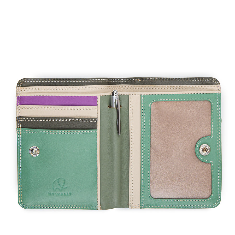 Mywalit portafogli in pelle "Classic" Multicolor 231.189 ORCHIDEA