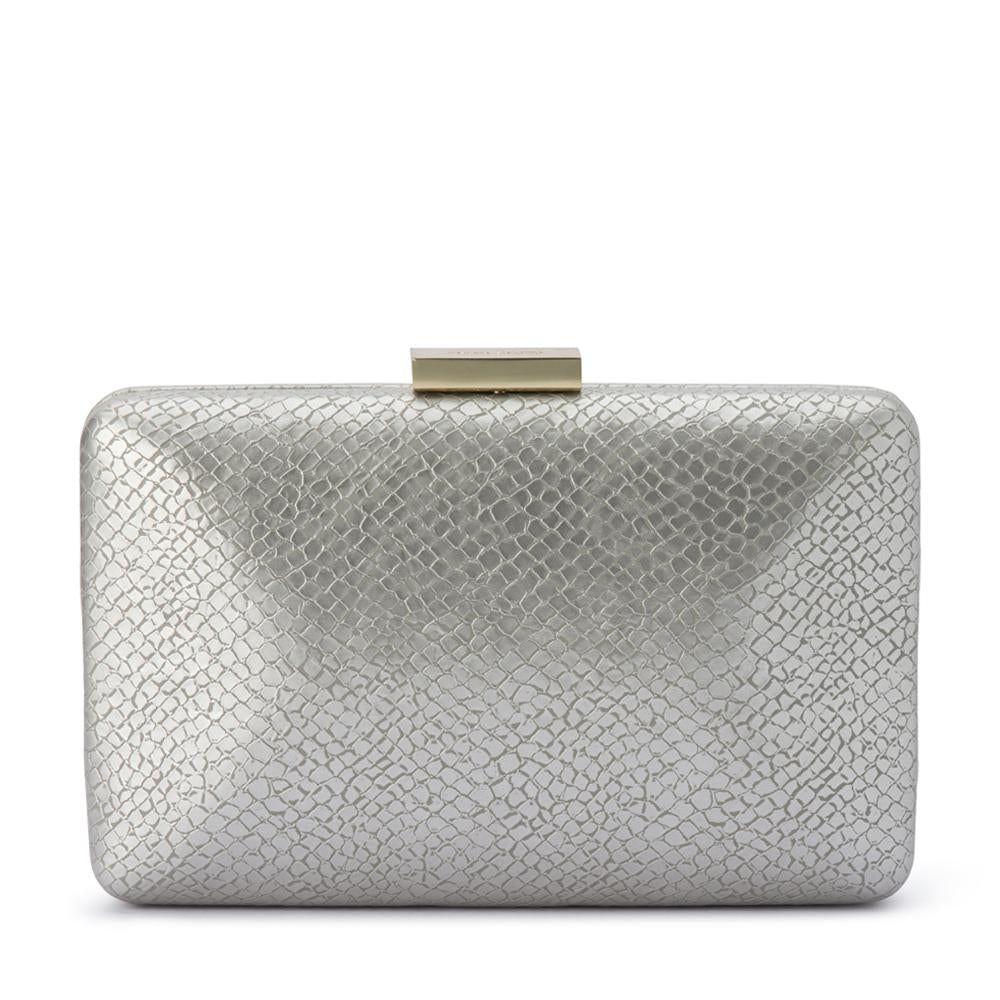 Olga Berg borsa da cerimonia in pelle "Vanessa" Platino OB7450.CHAMPAGNE