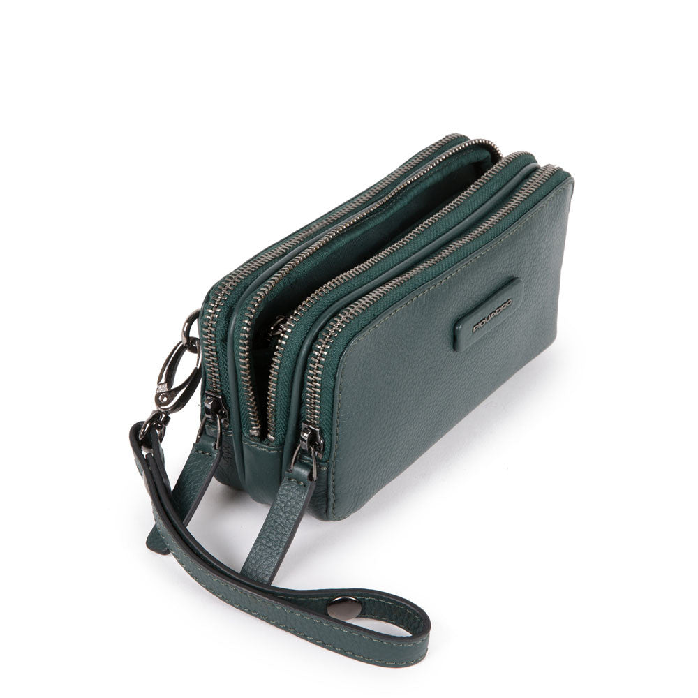 Piquadro pochette in pelle "Modus Special" Nero AC2141MOS.N