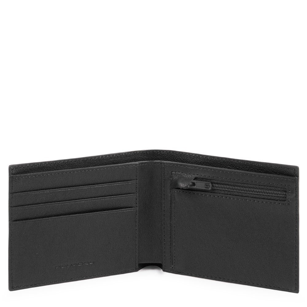 Piquadro portafogli in pelle "B3R - Black Square" Nero PU4823B3R.N