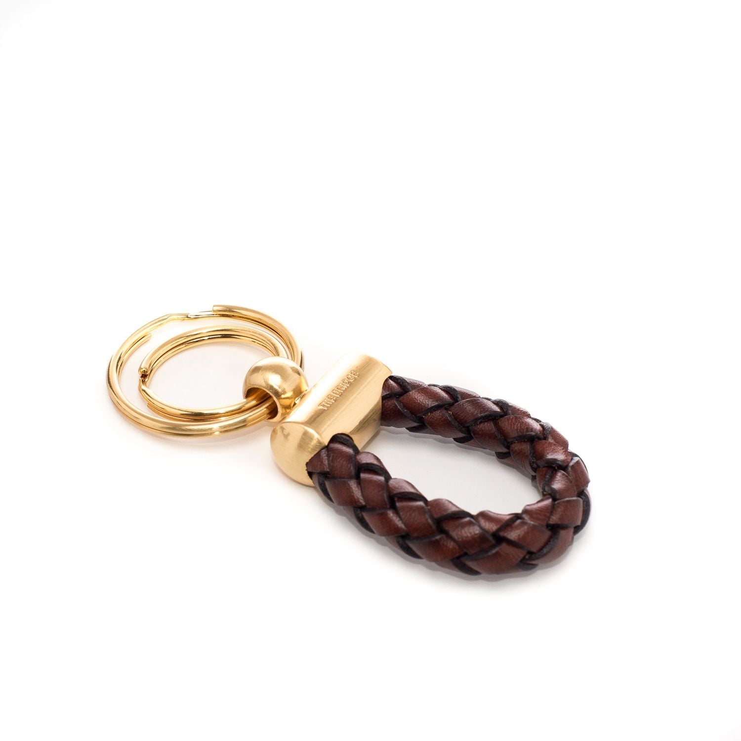 The Bridge portachiavi in pelle "Story" Marrone 09251401.14