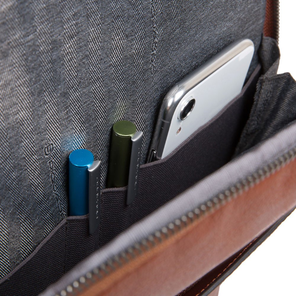 Piquadro zaino in pelle "B3 - Black Square" Cuoio CA4762B3.CU