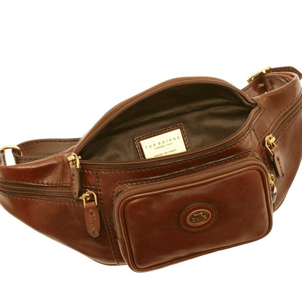 The Bridge marsupio in pelle "Story" Marrone 07800101.14