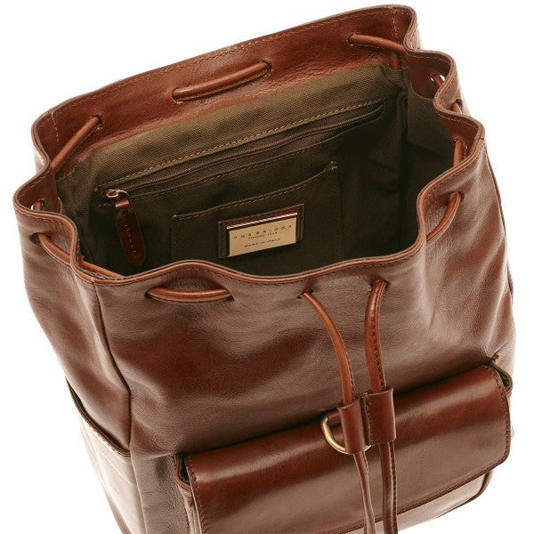 The Bridge zaino in pelle "Story" Marrone 04704201.14