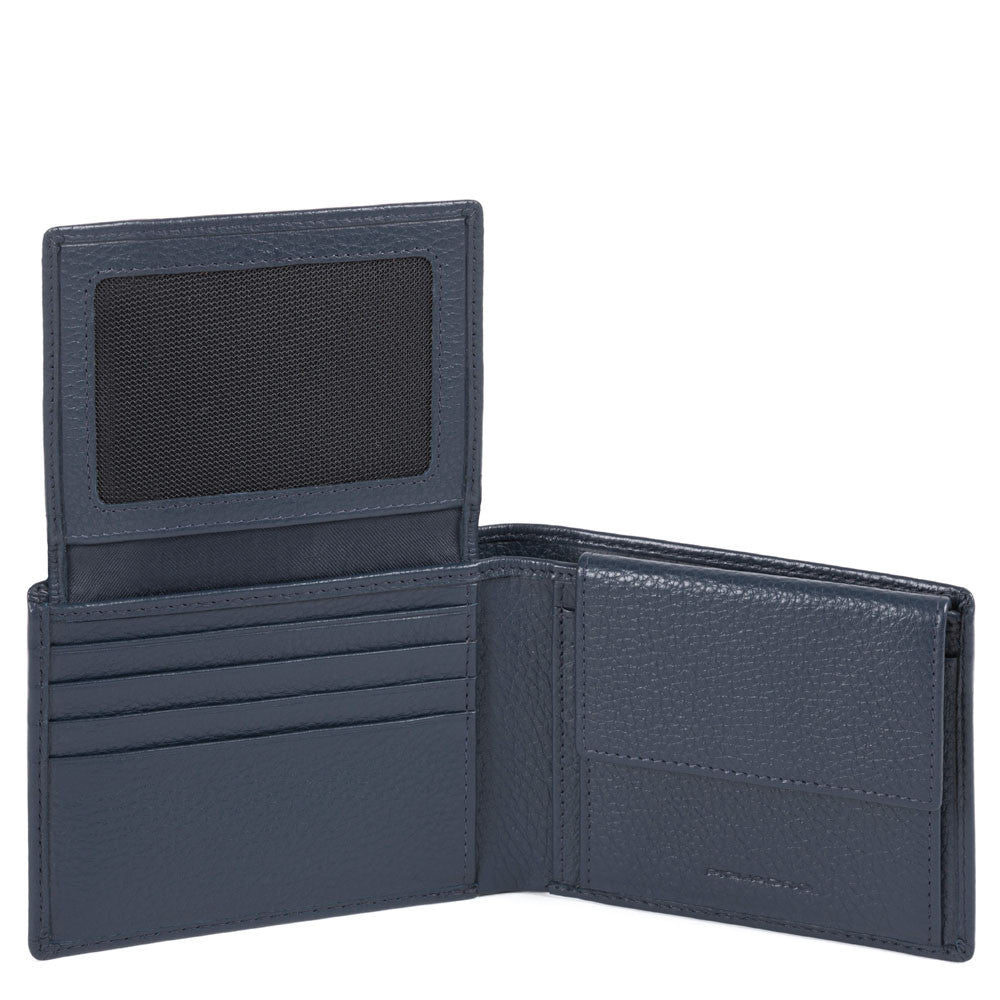 Piquadro portafogli in pelle "Modus Special" Blu PU1392MOSR.BLU