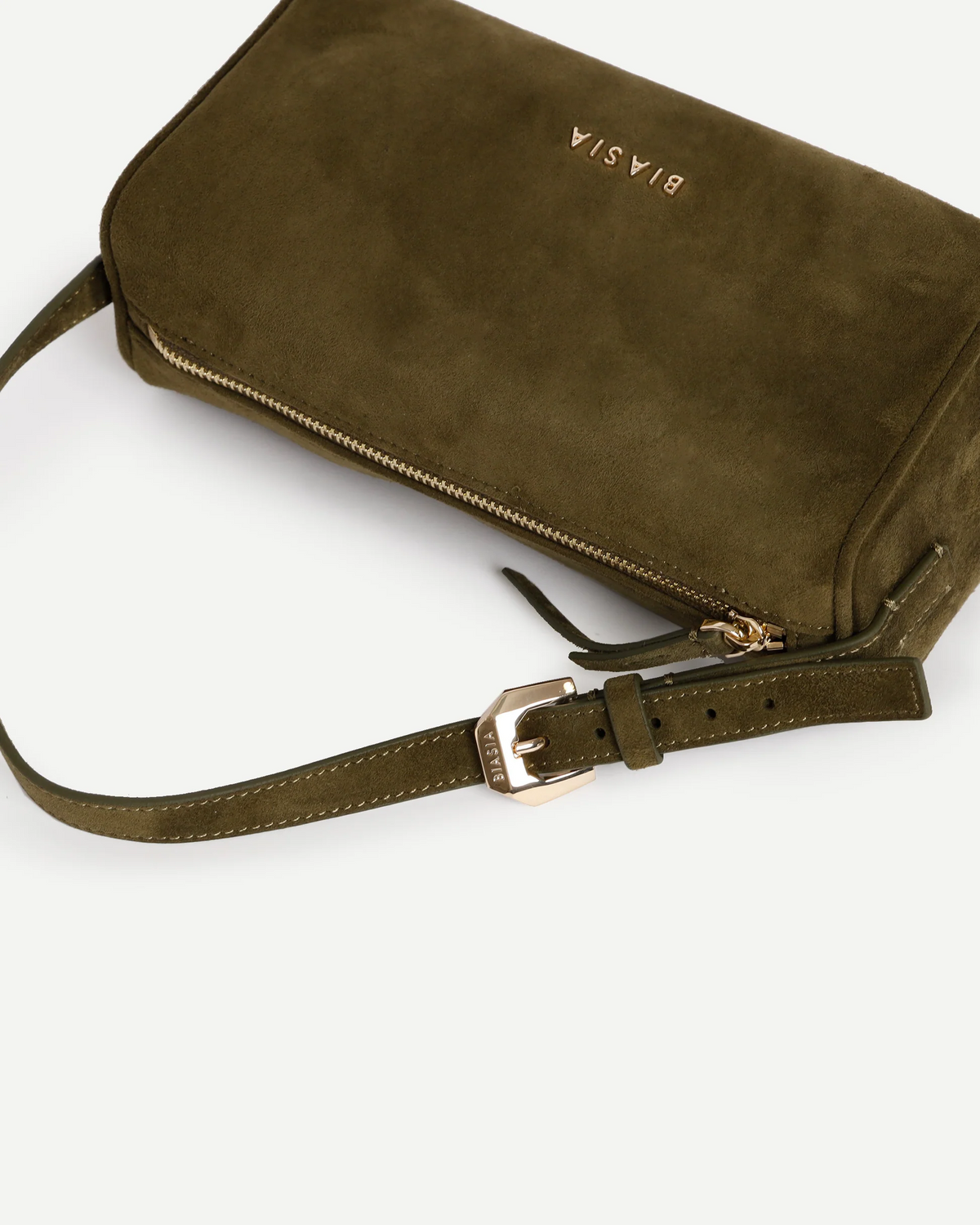 Biasia borsa a mano in pelle "Yuma" Verde BIBPA9S01.046 OLIVA
