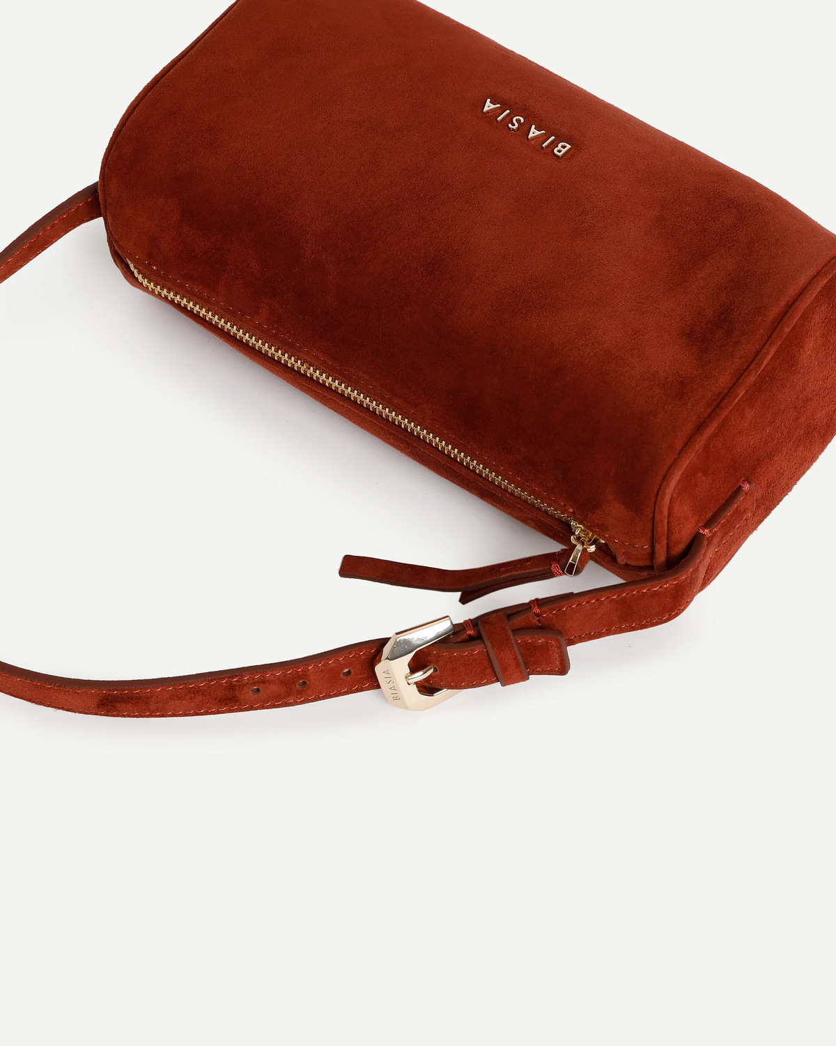 Biasia borsa a mano in pelle "Yuma" Terracotta BIBPA9S01.481 RUGGINE