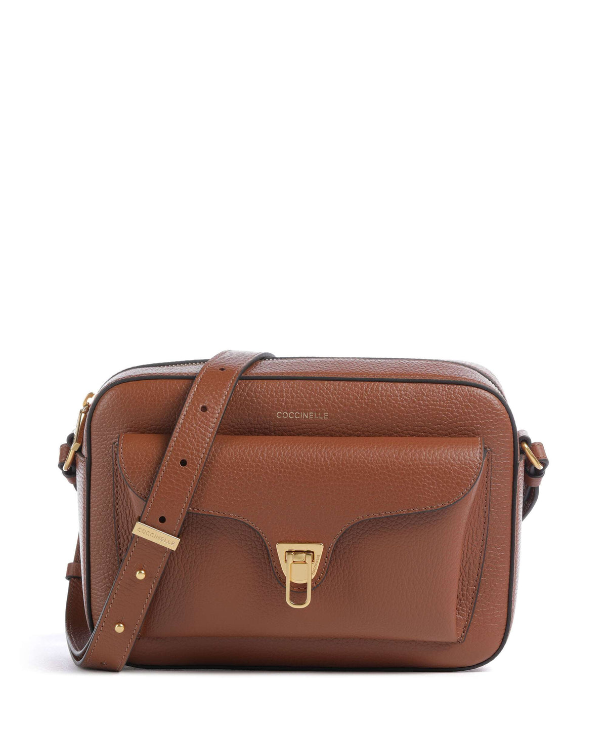 Coccinelle borsa a tracolla in pelle "Beat Soft" Cuoio E1MF6150601.W11 COGNAC