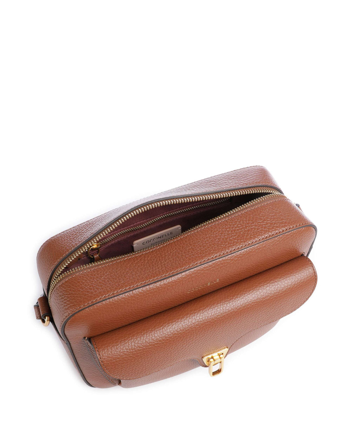 Coccinelle borsa a tracolla in pelle "Beat Soft" Cuoio E1MF6150601.W11 COGNAC