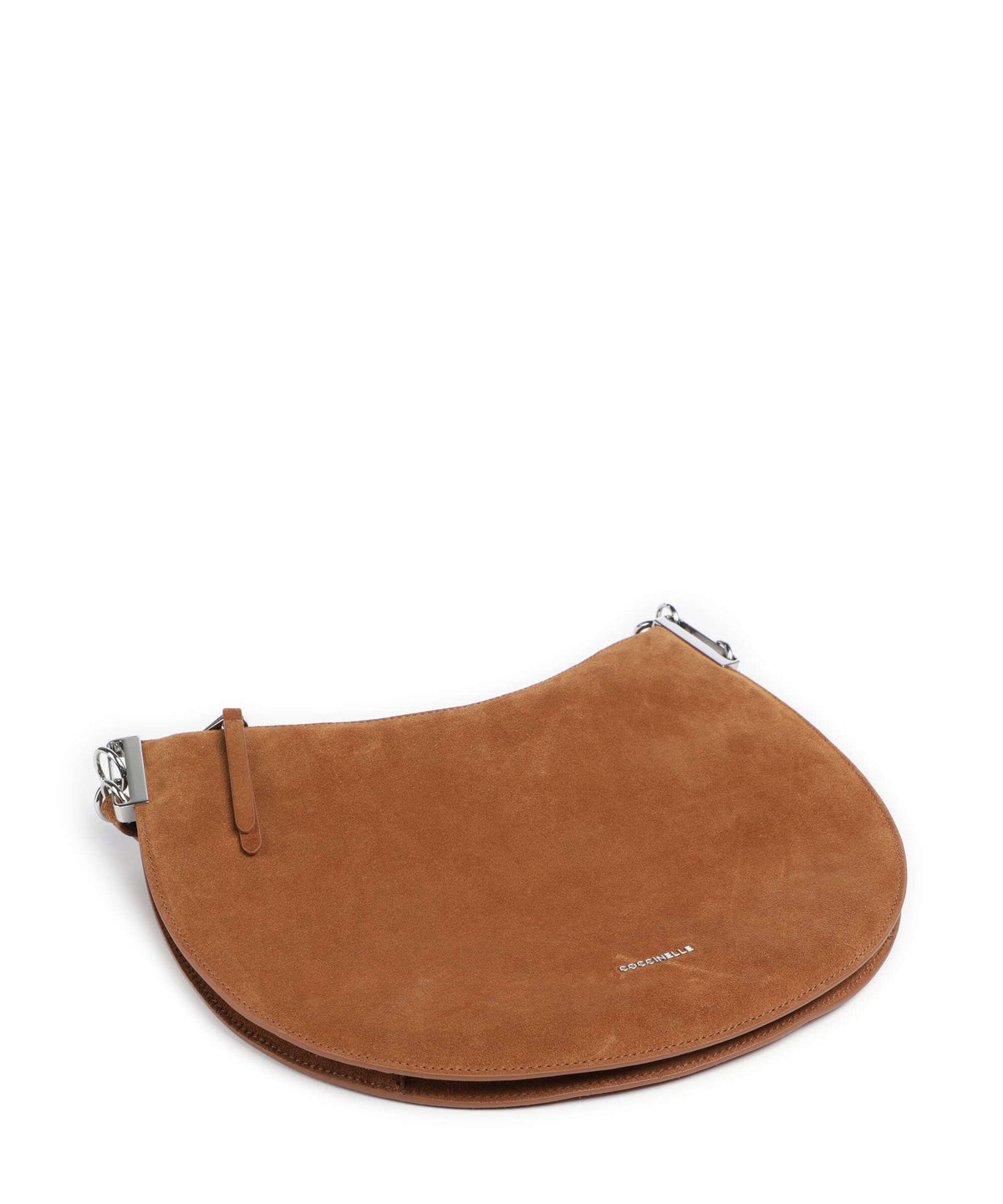 Coccinelle borsa a spalla in camoscio "Sunup Suede" Cuoio E1QKG130201.W11 COGNAC