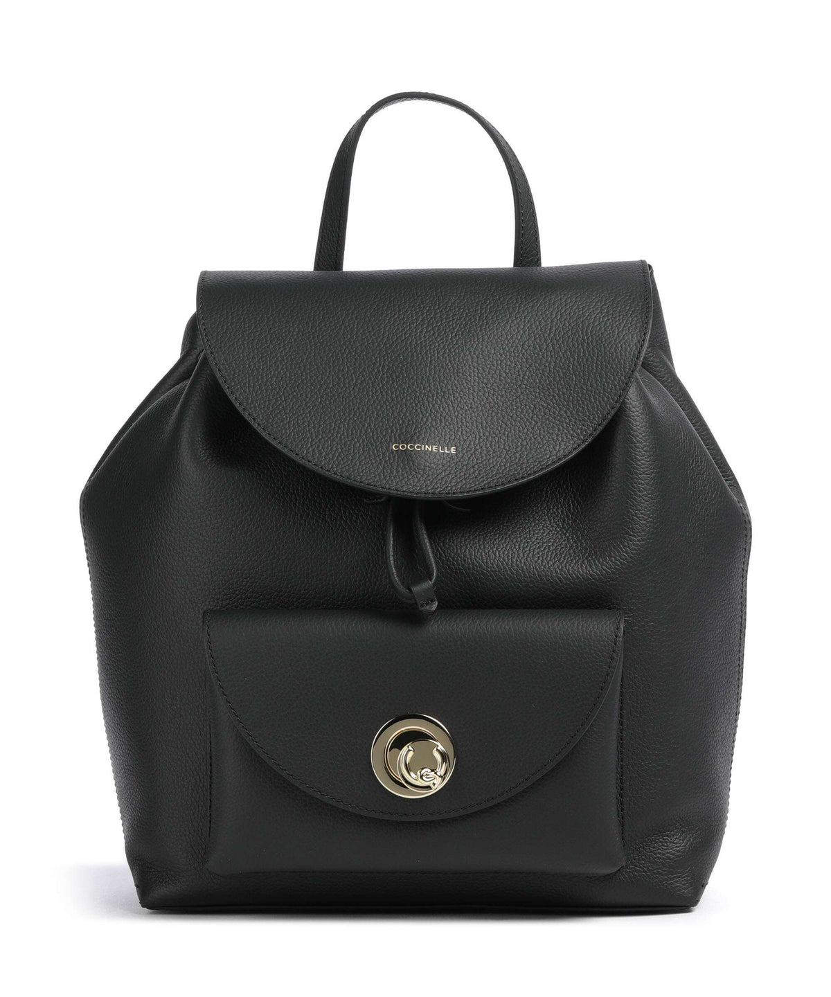 Coccinelle zaino in pelle "Nikla" Nero E1TOA140101.613 NOIR-COGNAC