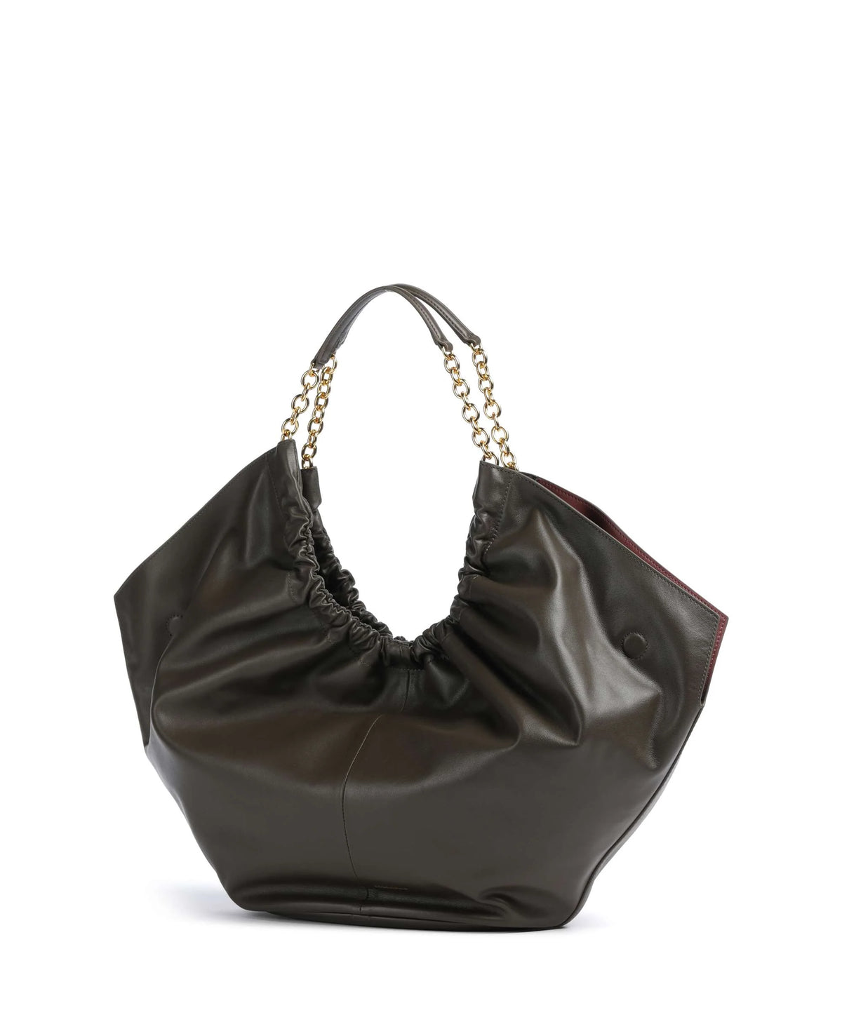 Coccinelle borsa a spalla in pelle "Smash" Verde E1U5F110101.W25 FANGO
