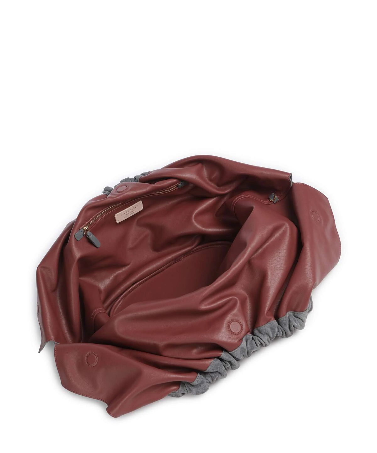 Coccinelle borsa a spalla in camoscio "Smash" Grigio E1V5G110101.Y18 STOVE