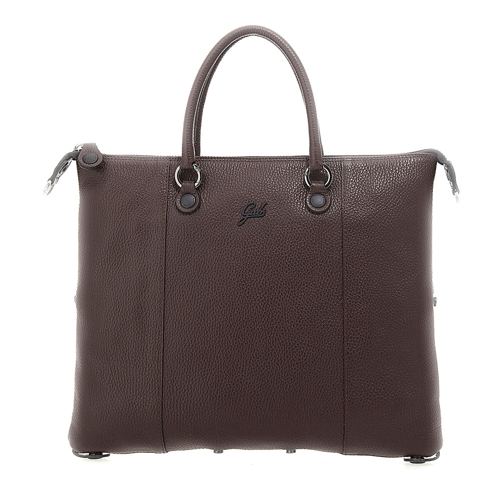 Gabs borsa a mano trasformabile in pelle "G3 PLUS M" Marrone 33T2/2428.1551 MOKA