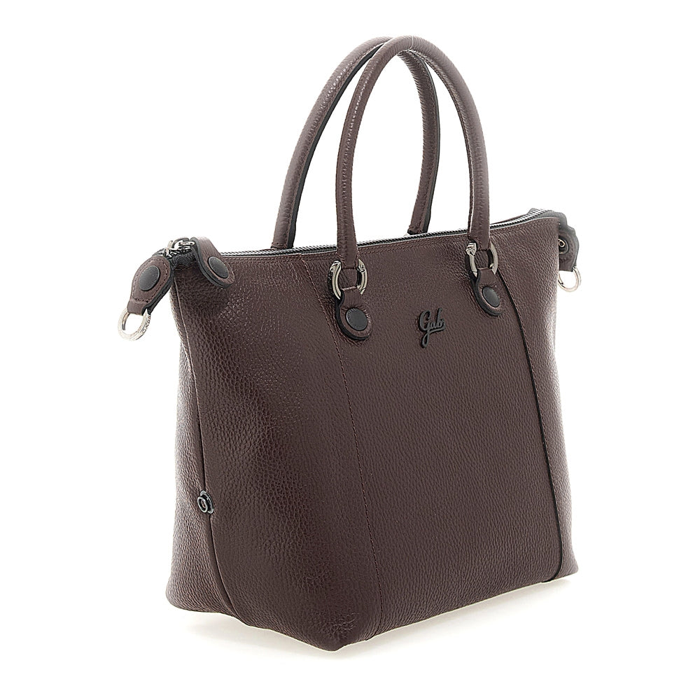 Gabs borsa a mano trasformabile in pelle "G3 PLUS M" Marrone 33T2/2428.1551 MOKA