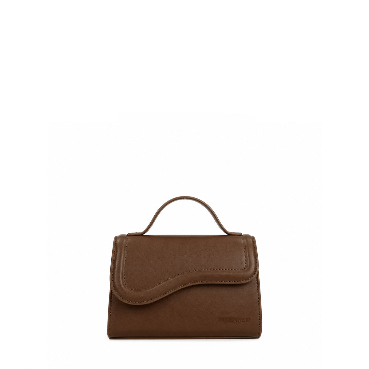VIVIENNE D borsa a mano in ecopelle "Olivia" Marrone VFA001.MARRONE