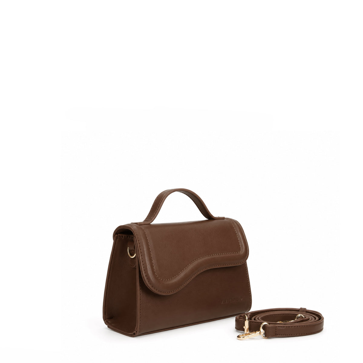VIVIENNE D borsa a mano in ecopelle "Olivia" Marrone VFA001.MARRONE