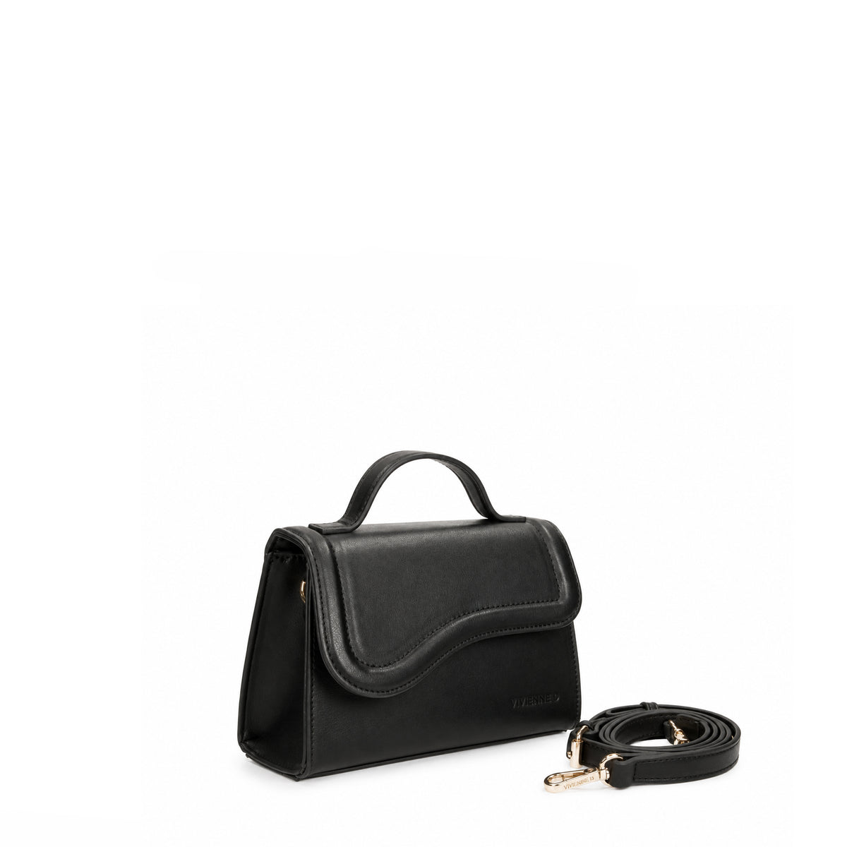 VIVIENNE D borsa a mano in ecopelle "Olivia" Nero VFA001.NERO