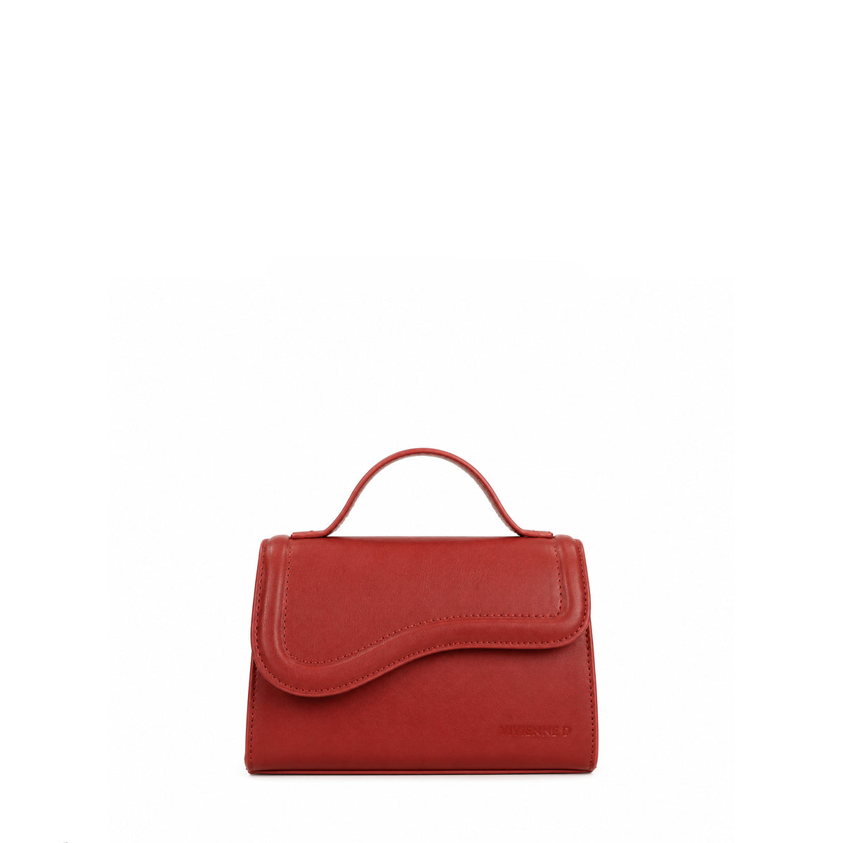 VIVIENNE D borsa a mano in ecopelle "Olivia" Rosso VFA001.ROSSO