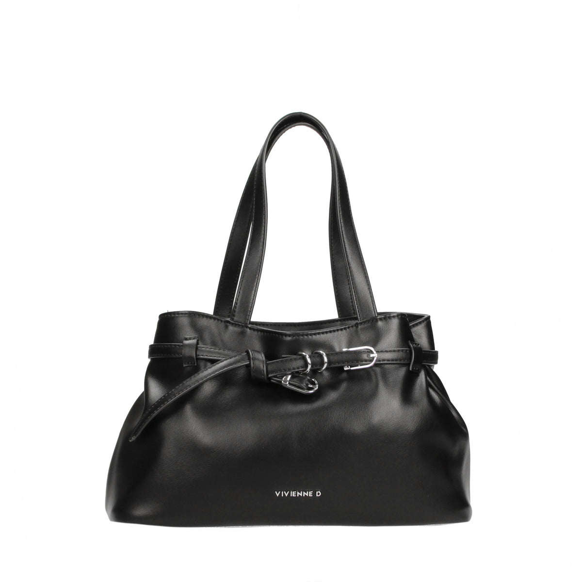 VIVIENNE D borsa shopping in ecopelle "Martha" Nero VOF002.NERO