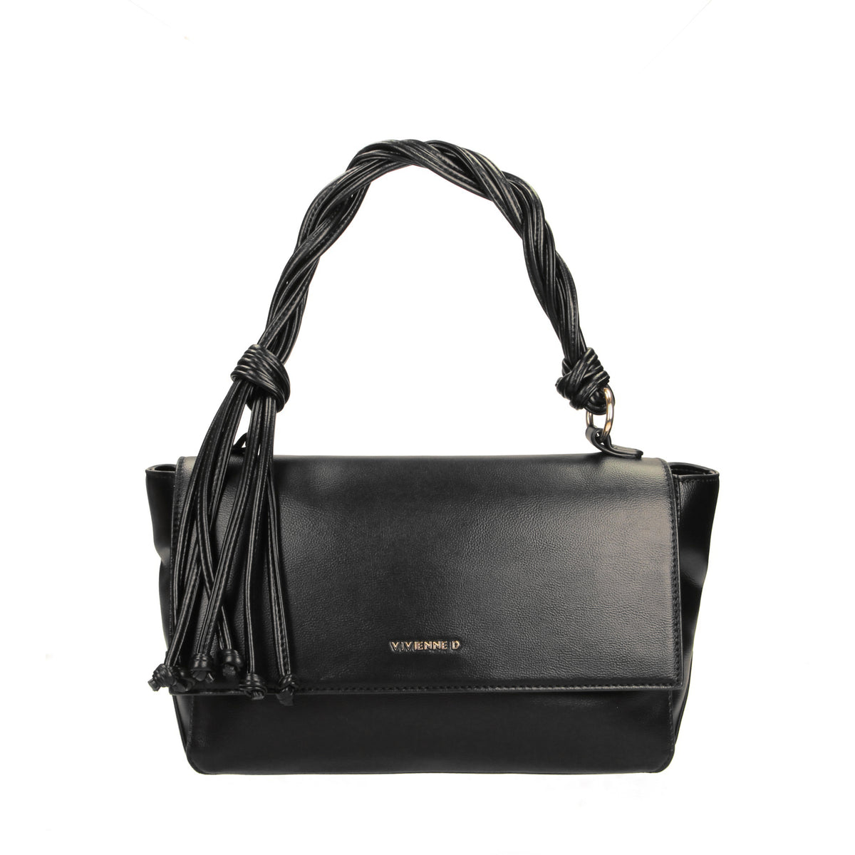 VIVIENNE D borsa a spalla in ecopelle "Sienna" Nero VRO002.NERO