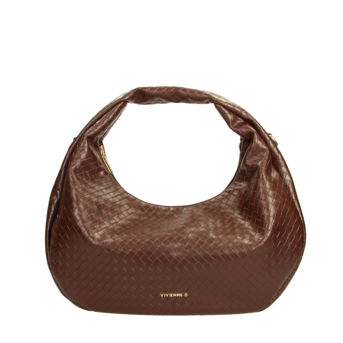 VIVIENNE D borsa a spalla in ecopelle "Julia" Marrone VTW002.TMORO