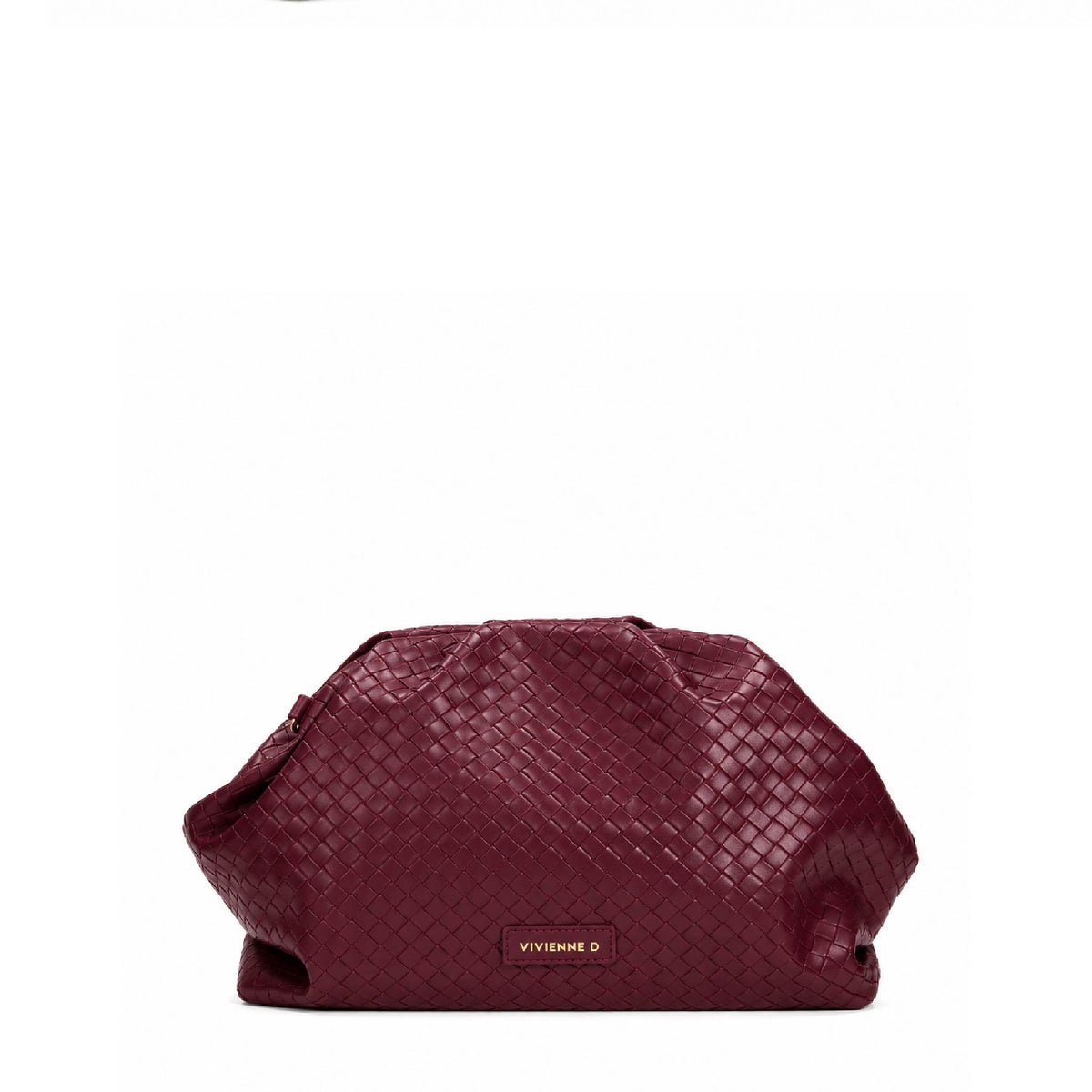 VIVIENNE D pochette in ecopelle "Zoe" Bordeaux VTW004.BORDEAUX