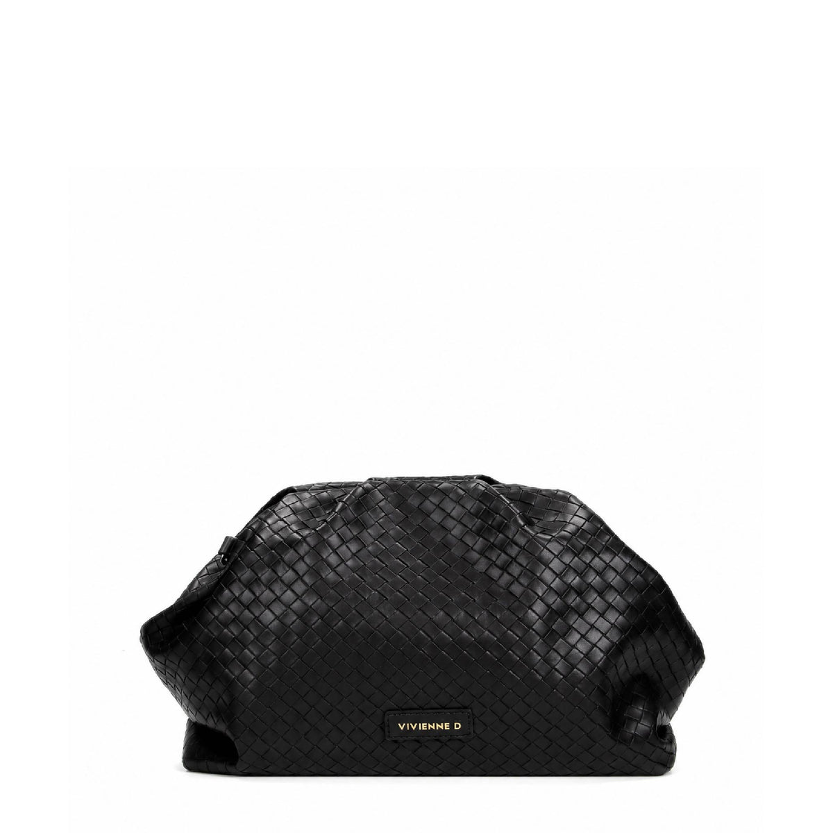 VIVIENNE D pochette in ecopelle "Zoe" Nero VTW004.NERO