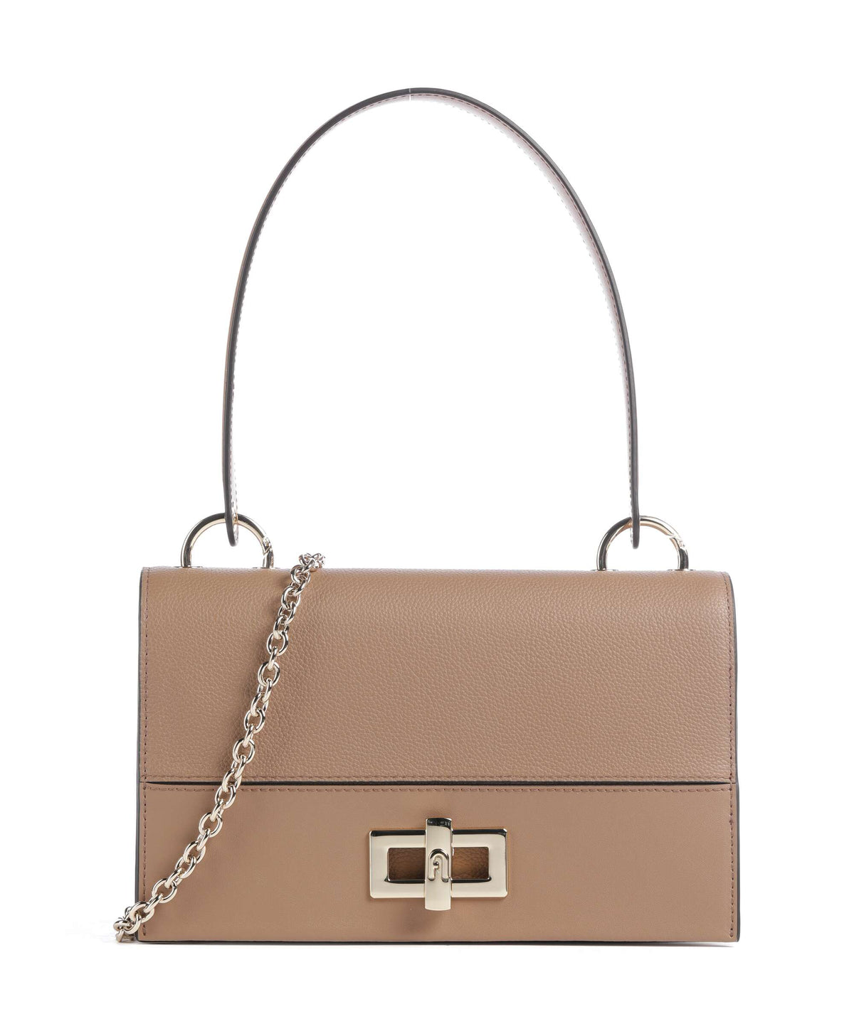 Furla borsa a spalla in pelle "Amelia" Beige WB02156.4489S TOFFEE