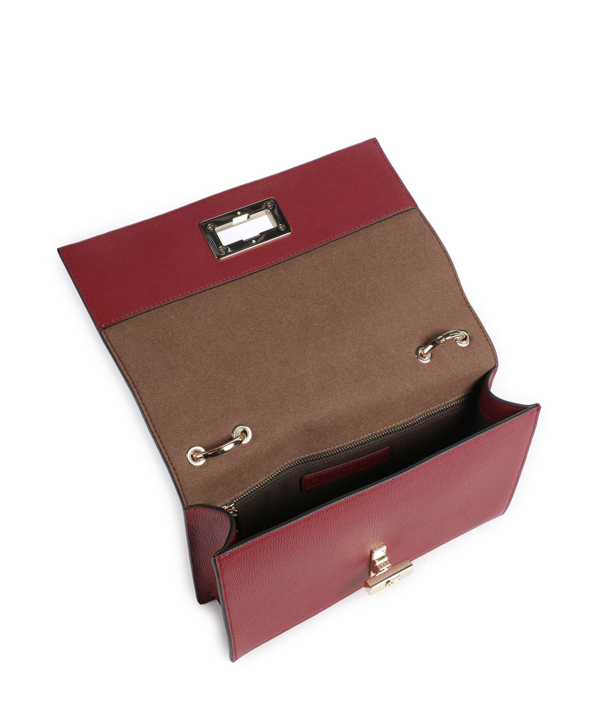Furla borsa a spalla in pelle "Amelia" Bordeaux WB02156.CGQ00 CILIEGIA