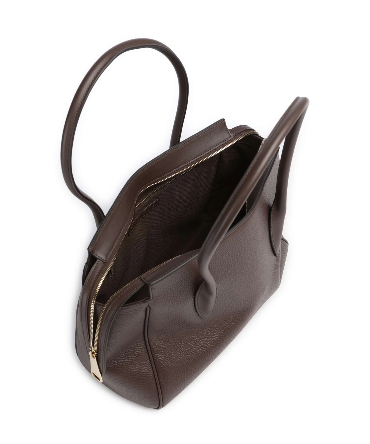 Furla borsa shopping in pelle "Ambra L Tote 31" Marrone WB02175.2460S CIOCCOLATO