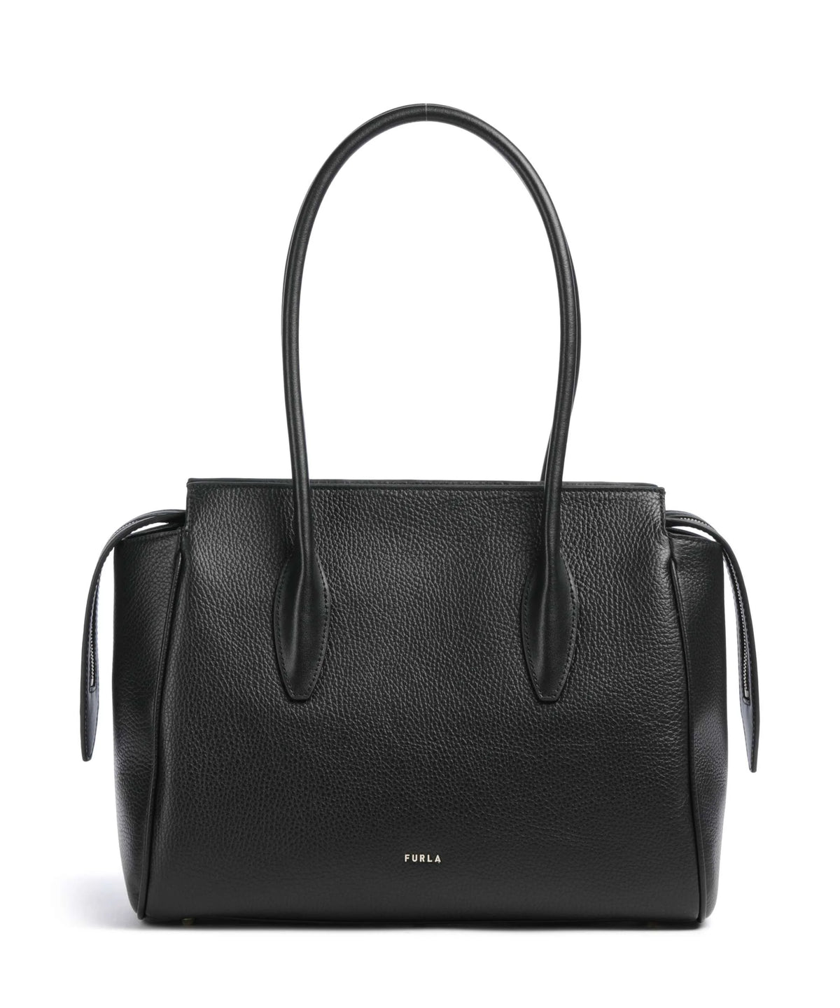 Furla borsa shopping in pelle "Ambra L Tote 31" Nero WB02175.O6000 NERO