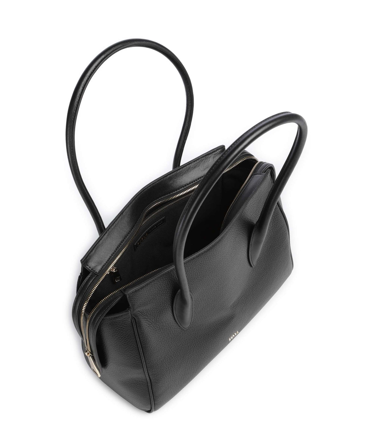 Furla borsa shopping in pelle "Ambra L Tote 31" Nero WB02175.O6000 NERO