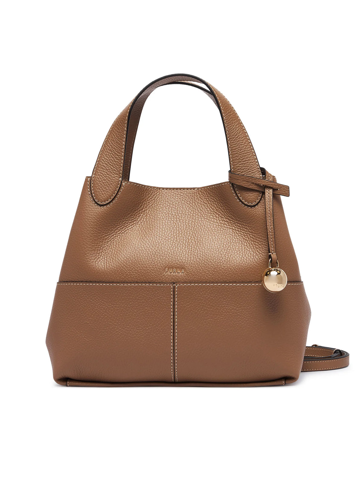 Furla borsa a mano in pelle "Primrose" Cuoio WB02225.4489 TOFFEE